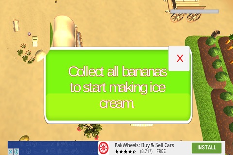 Ice Cream Maker Granny cook - Make waffles & frozen banana icy cone in this cooking kitchen game screenshot 2