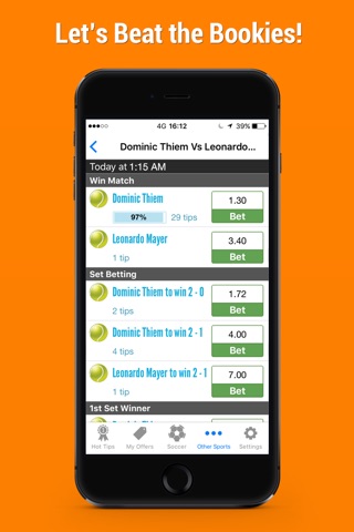 Sports betting tips with OLBG screenshot 3