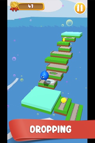 Dropping Water: Stairway of block cube not dropple screenshot 4