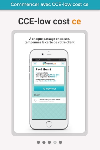 CCE-low cost ce, solution de fidélisation par low cost ce screenshot 4