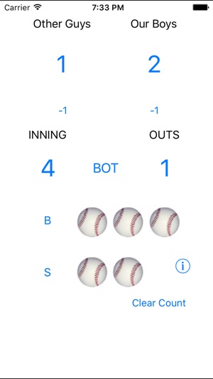 Score Keeper Baseball: Basic(圖2)-速報App