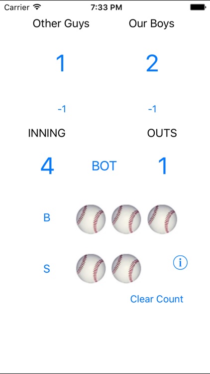 Score Keeper Baseball: Basic