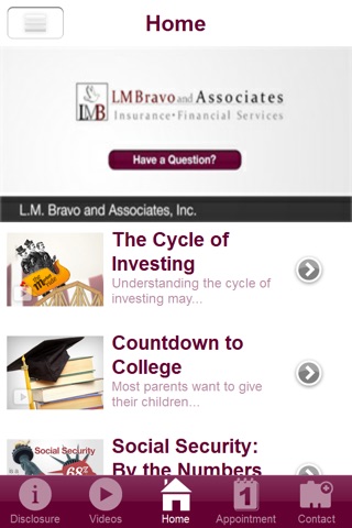 L.M. Bravo and Associates, Inc. screenshot 2