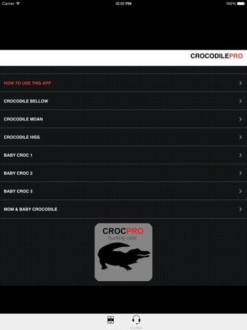 REAL Crocodile Calls & Crocodile Sounds! -- BLUETOOTH COMPATIBLE screenshot 2