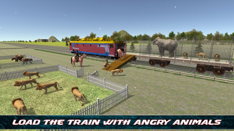 Angry Animals Train Transport 2016 screenshot-3