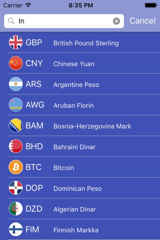 Easy Currency Converter DG screenshot 4