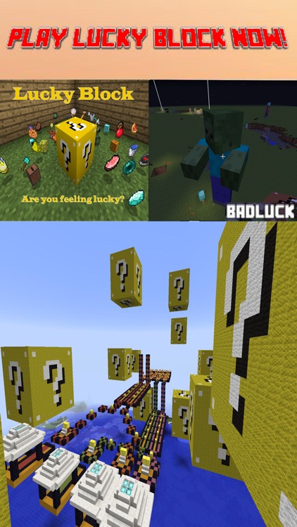 Lucky Block Mod for Minecraft Pocket Edition