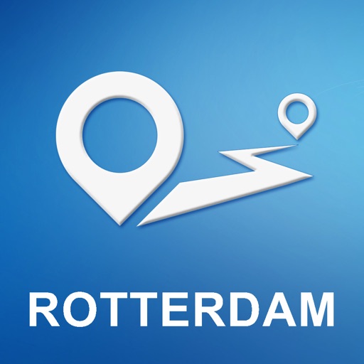 Rotterdam, Netherlands Offline GPS icon