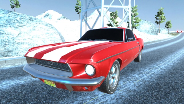 Classic Snow Speed Car Simulator 3D