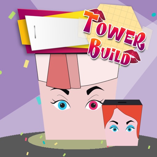 Build Tower Blocks Stack Straight Learning Game For Kids Bratz Edition Icon