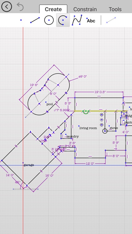 Updraw - create 2D CAD drawings with dimensions screenshot-0