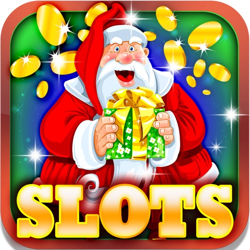 Christmas Slots: Enjoy Santa bonuses and play the luckiest wagering online games iOS App