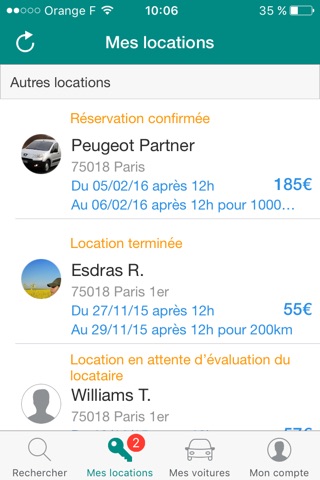 OuiCar • Location de voiture screenshot 4