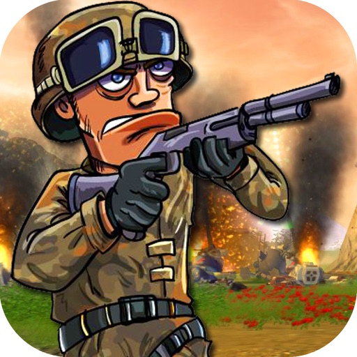 Retro Ace and Bonus Casino of Army Royale Shooter Icon