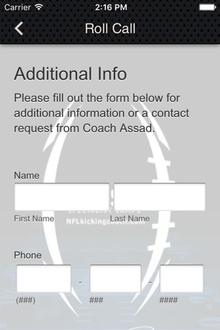 Paul Assad Specialist Camps screenshot 3