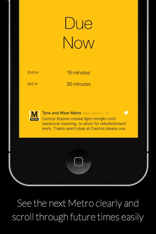 Next Metro : Timetable for Tyne & Wear screenshot 3