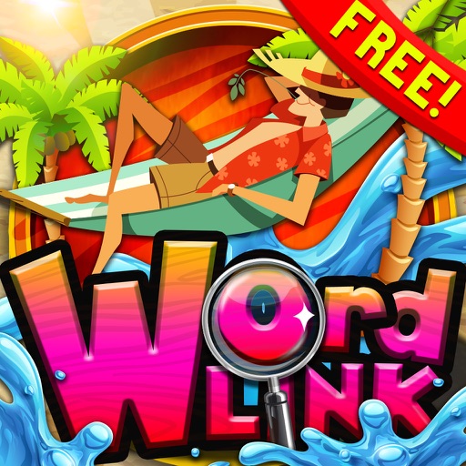 Words Link Search Puzzle Game for Summer Holiday icon