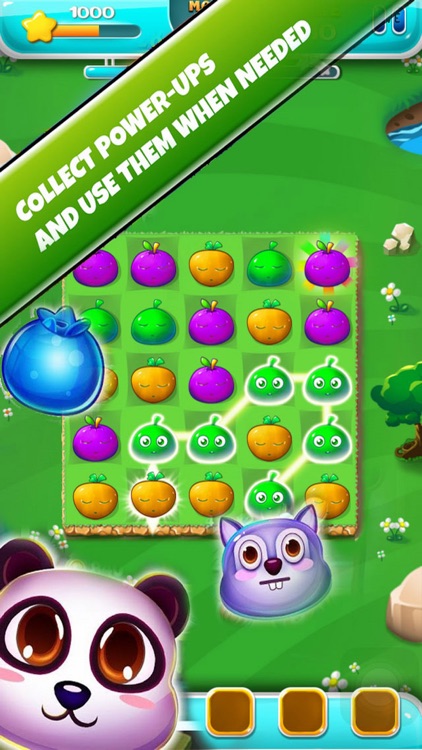 Kute Story Fruit: Match Mania screenshot-3