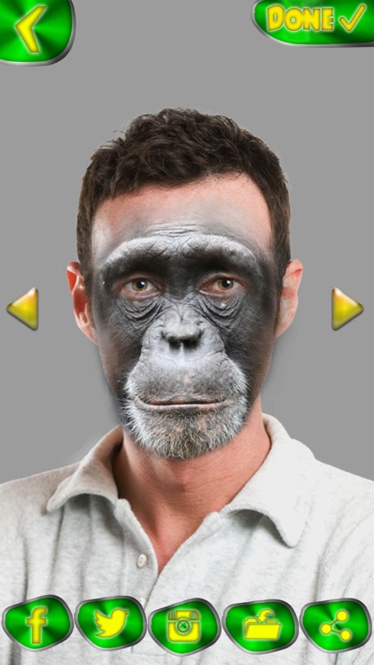 Monkey Face Photo Montage – Funny Animal Face Changer with Crazy Camera Stickers HD Free screenshot-3