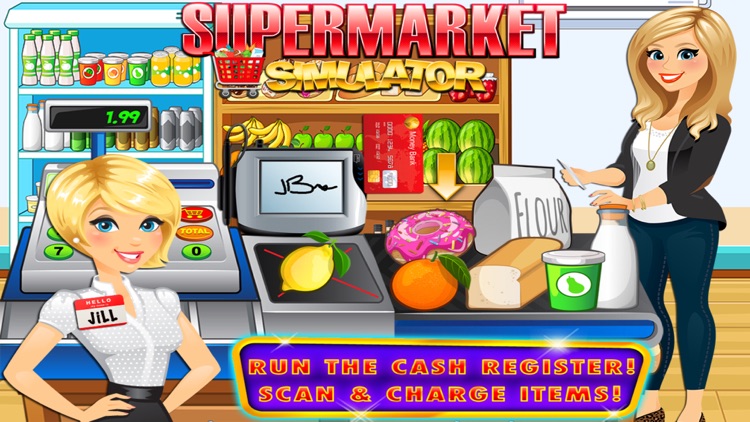 Mall & Shopping Supermarket Cash Register Simulator - Kids Cashier Games FREE screenshot-3