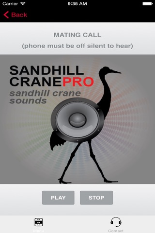 Sandhill Crane Hunting Calls - With Bluetooth - Ad Free screenshot 2