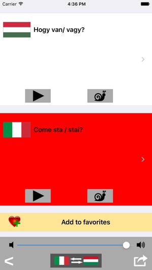 Magyar / Olasz kifejezéstár - Italian / Hungarian phrasebook(圖3)-速報App