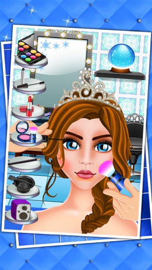 Princess Make-Up Salon & Spa Makeover Kids Games!(圖2)-速報App