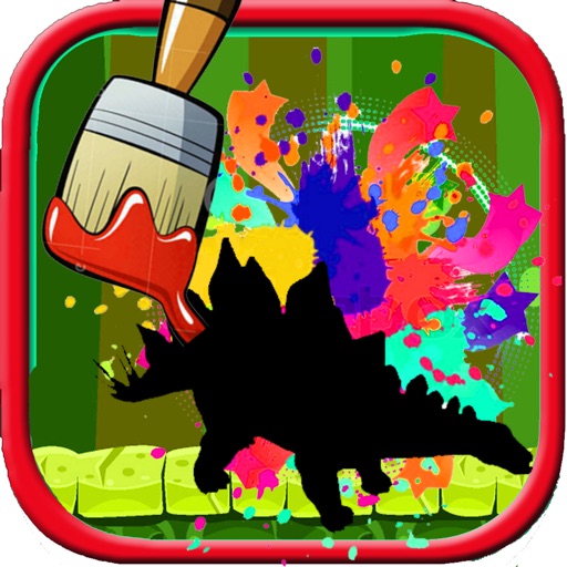 Paint For Kids Game Dino Dan Edition icon