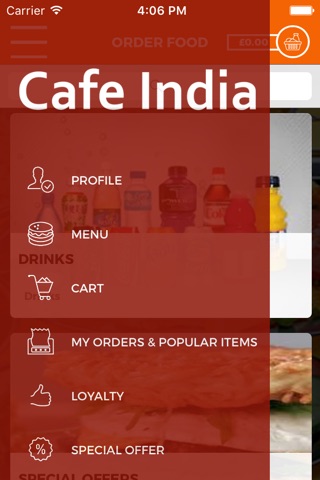 CAFE INDIA screenshot 3