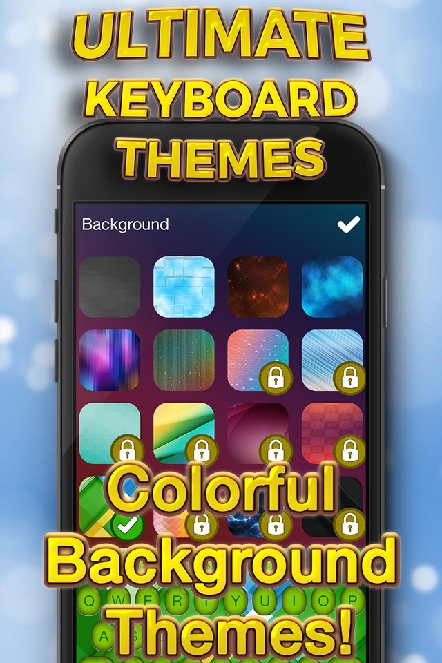 Ultimate Keyboard Themes – Customize Cool Key.boards with Color Text Fonts for iPhone screenshot 4