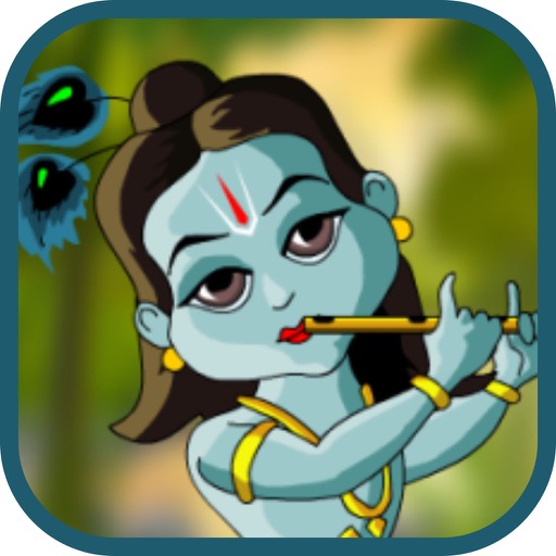 Little Krishna jighsaw puzzle free game for kids - the hindu divine god krishna lila iOS App