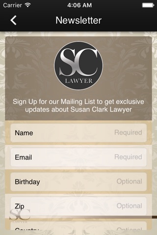 Susan Clark Lawyer screenshot 2