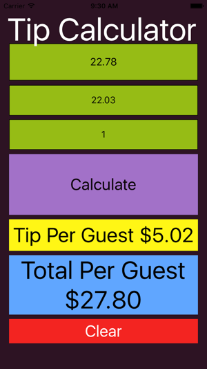 Exact Tip Calculator(圖2)-速報App