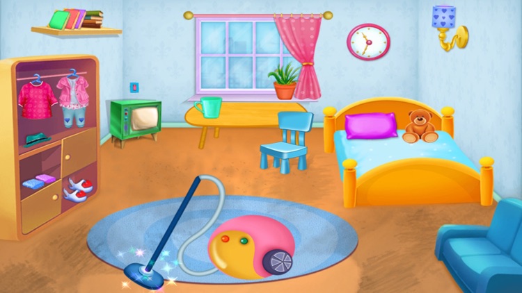 Clean Up - House Cleaning : cleaning games & activities in this game for kids and girls - FREE screenshot-3