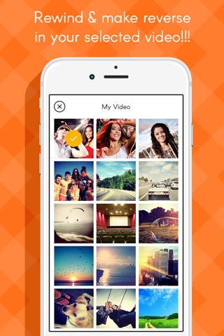 Video Reverse: Reverser cam, Video Rewind Editor screenshot 2