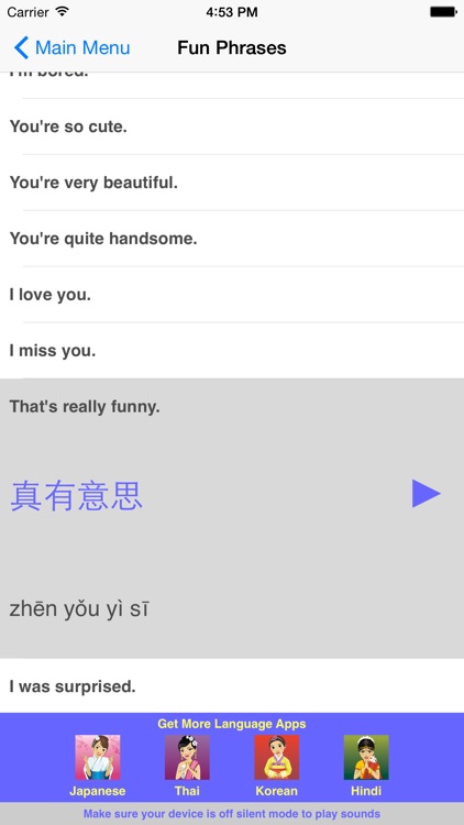 Speak Chinese Travel Phrasebook screenshot-3