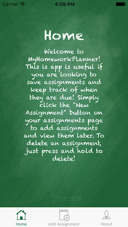 MyHomeworkPlanner