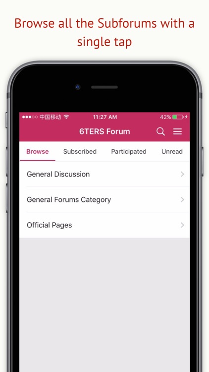 6TERS Social Forum App