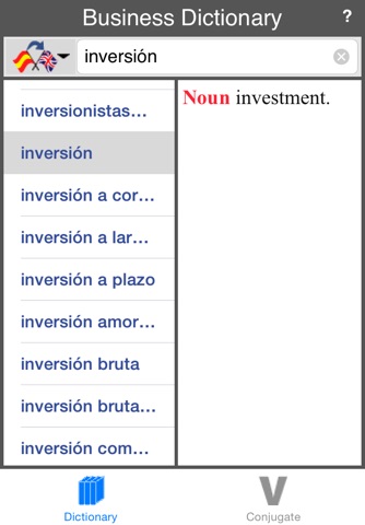 Spanish-English Business Dictionary (Offline) screenshot 4