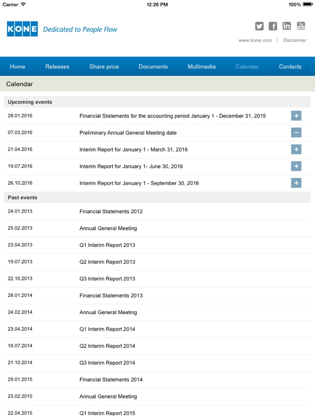 KONE Investor Relations App(圖4)-速報App