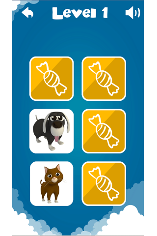 Animals Memory Game For Kids - náhled