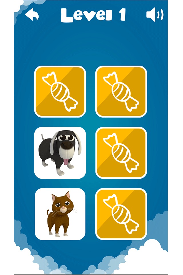 Animals Memory Game For Kids screenshot 2