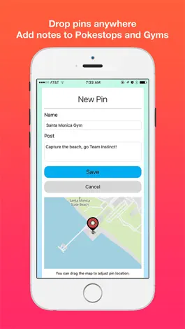 Game screenshot PinChat - Radar Map and Chat for Pokemon Go hack