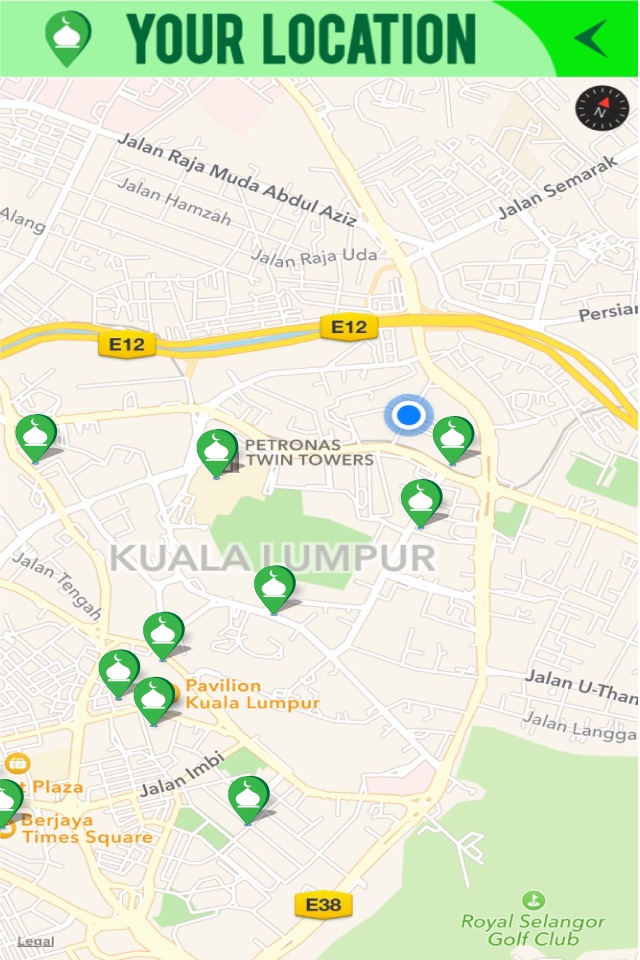 Muslim Masjid Guide – A Preset Finder for nearby Mosque, Surau, Halal Restaurants, Hotels and many more ! screenshot 3