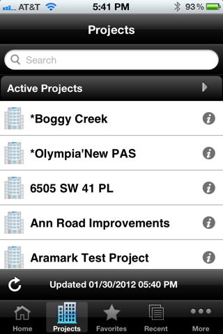e-Builder Mobile screenshot 2
