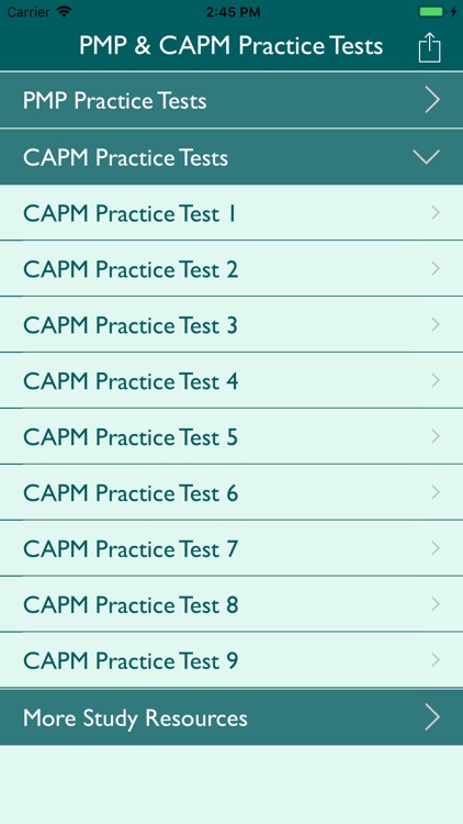 PMP and CAPM Practice tests