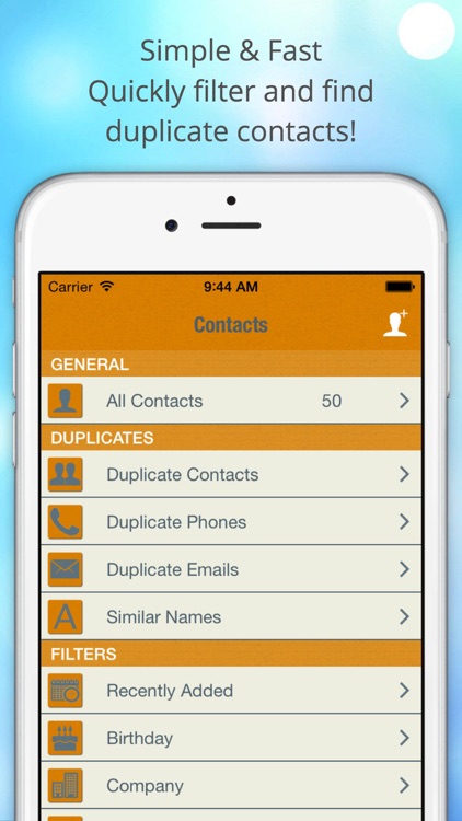 ContactManager – Remove & Merge Duplicate Contacts screenshot-3