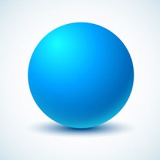 Blue Ball : Run For Your Life! iOS App