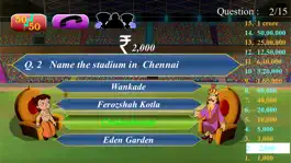Game screenshot Cricket Quiz with Bheem apk