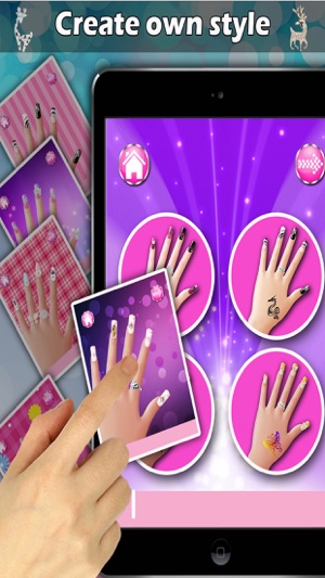 Nail Salon For Girls - Virtual Nail Art For Free(圖1)-速報App